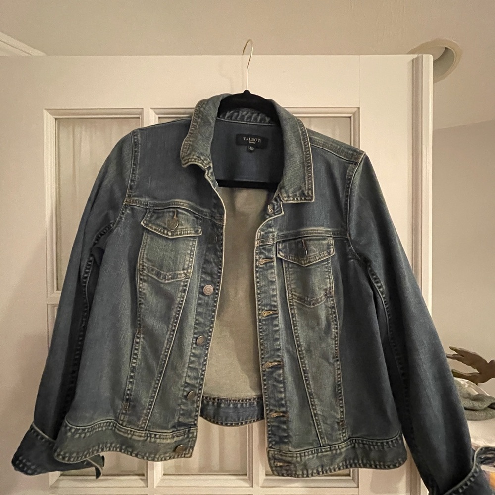 Talbots Jean Jacket
